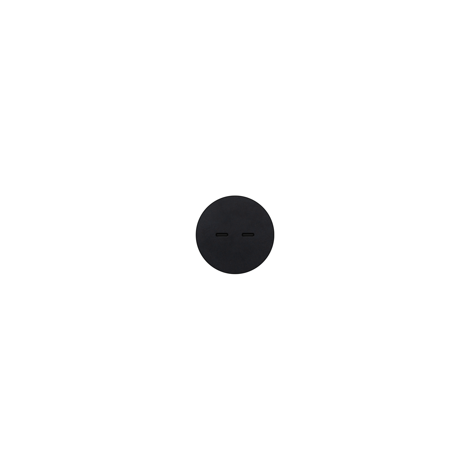 Rond 2.0 - backfit 2xusb-c (30w) noir ano sans bord