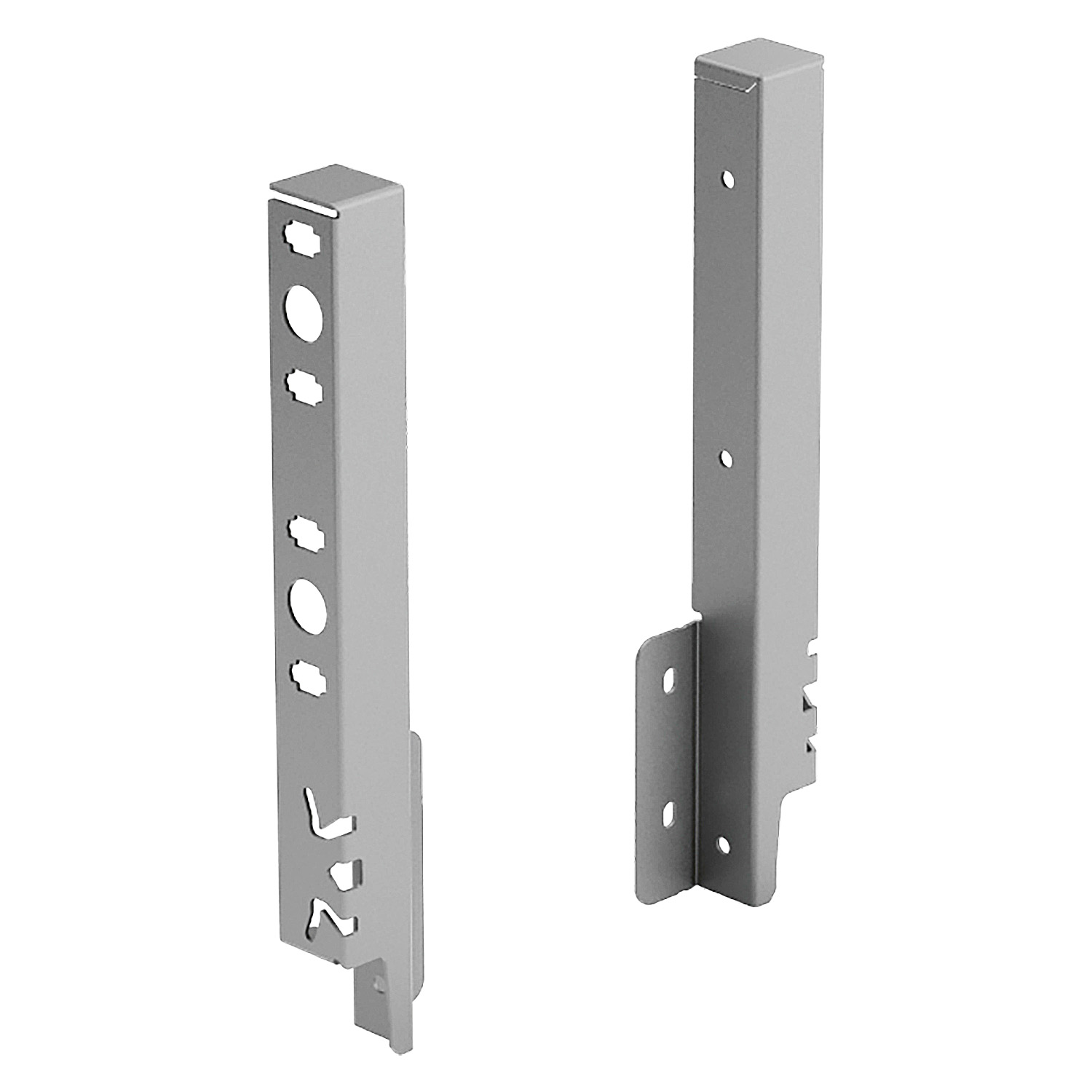 Achterwandverbinder ArciTech 218 mm, zilver, rechts