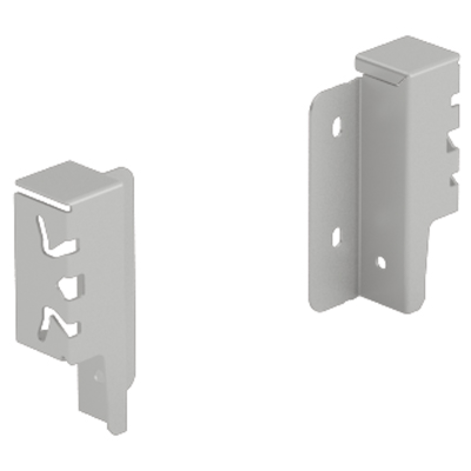 Achterwandverbinder ArciTech 94 mm, zilver, links