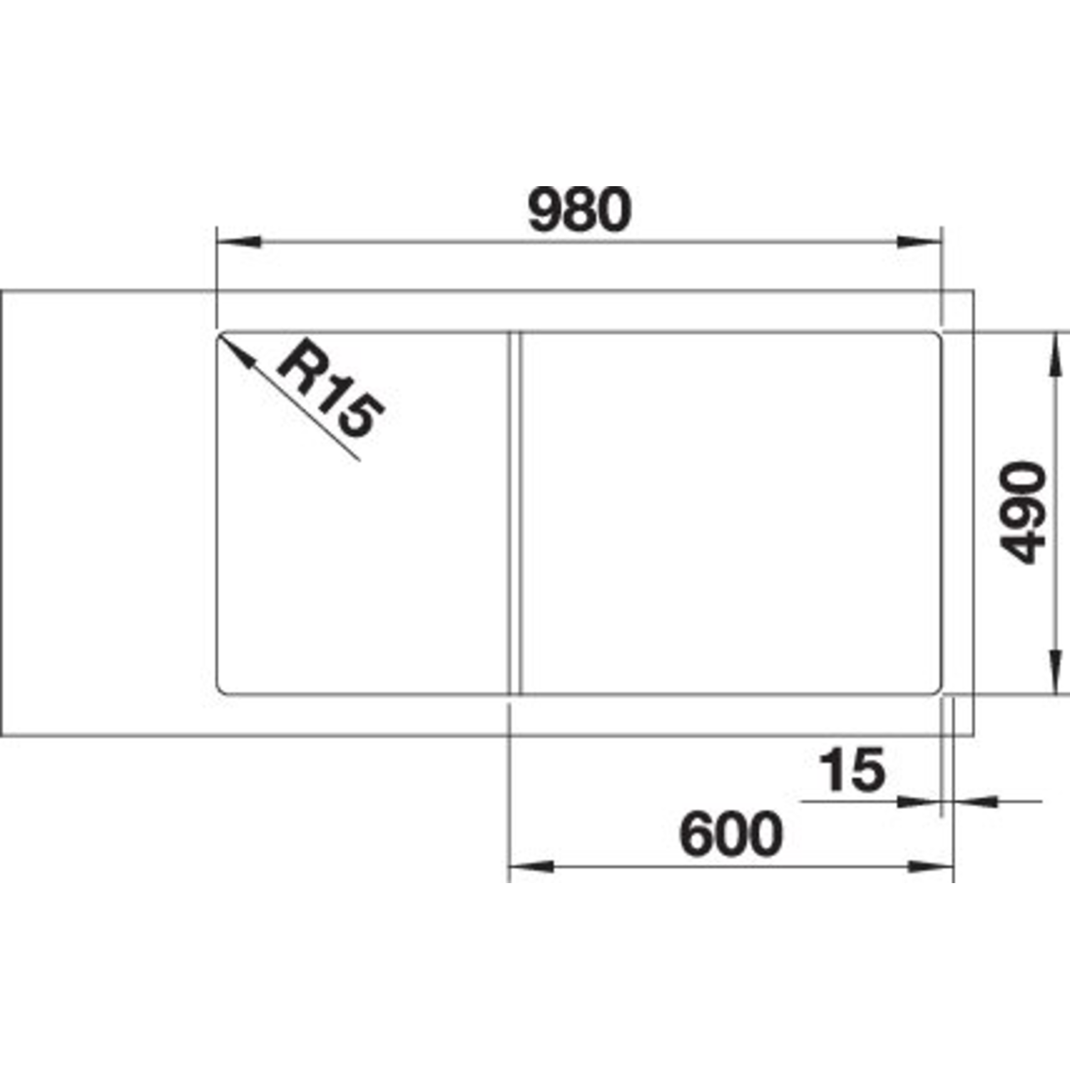 Blanco Axia III XL 6 S blanc commande automatique