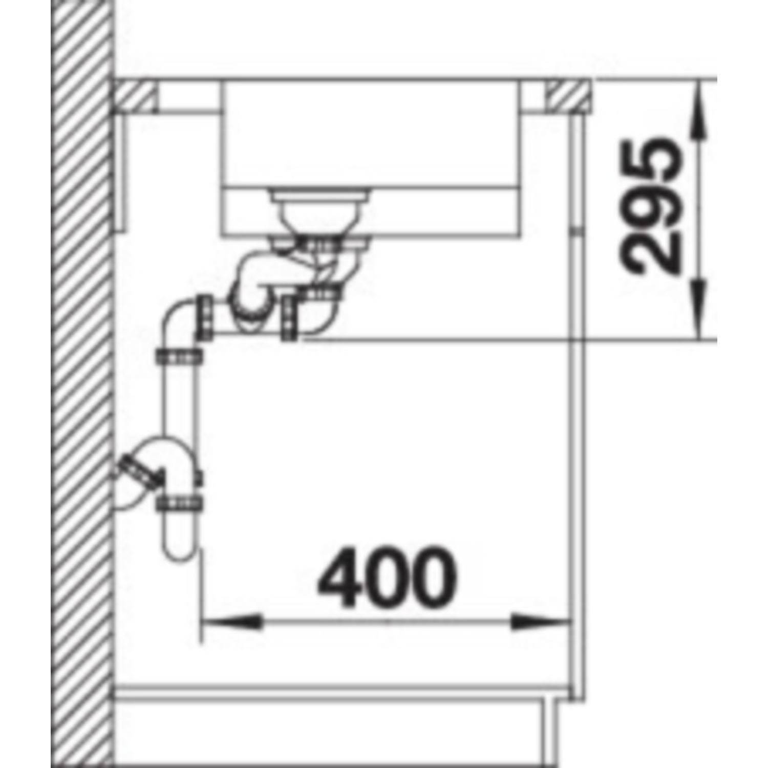 Blanco spoeltafel divon ii 6 s-if bl auto.