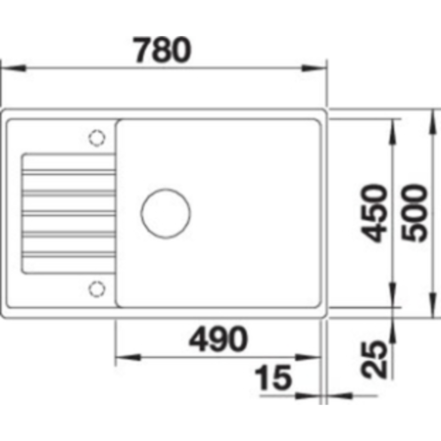 Blanco zia xl 6 s compact anthracite  