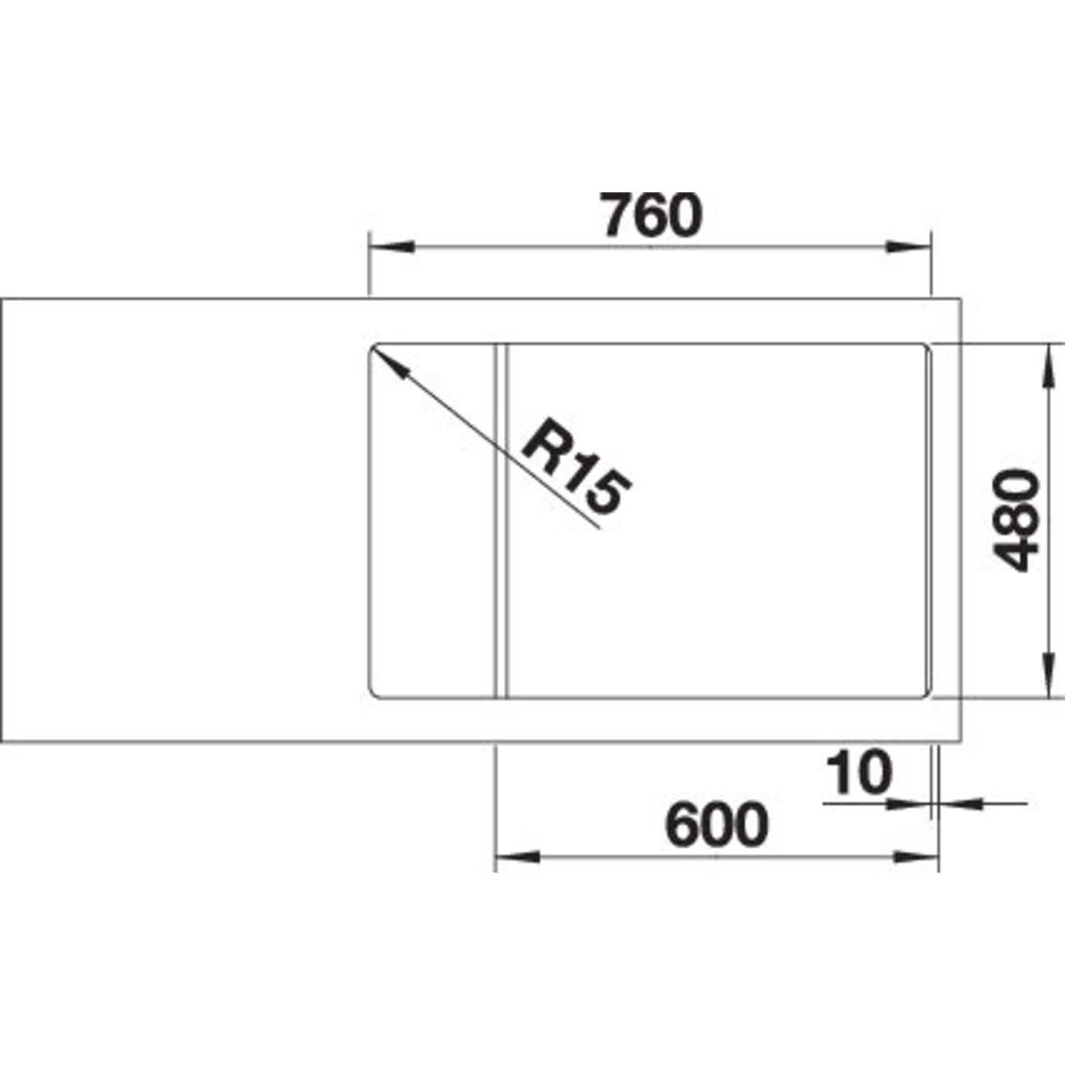 Blanco Zia XL 6 S compact noir mat manuel 