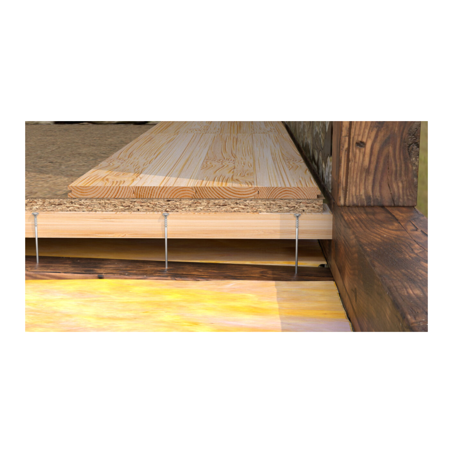 Vis d'ajustage 6x100 TP TZD zinguée bois-bois 