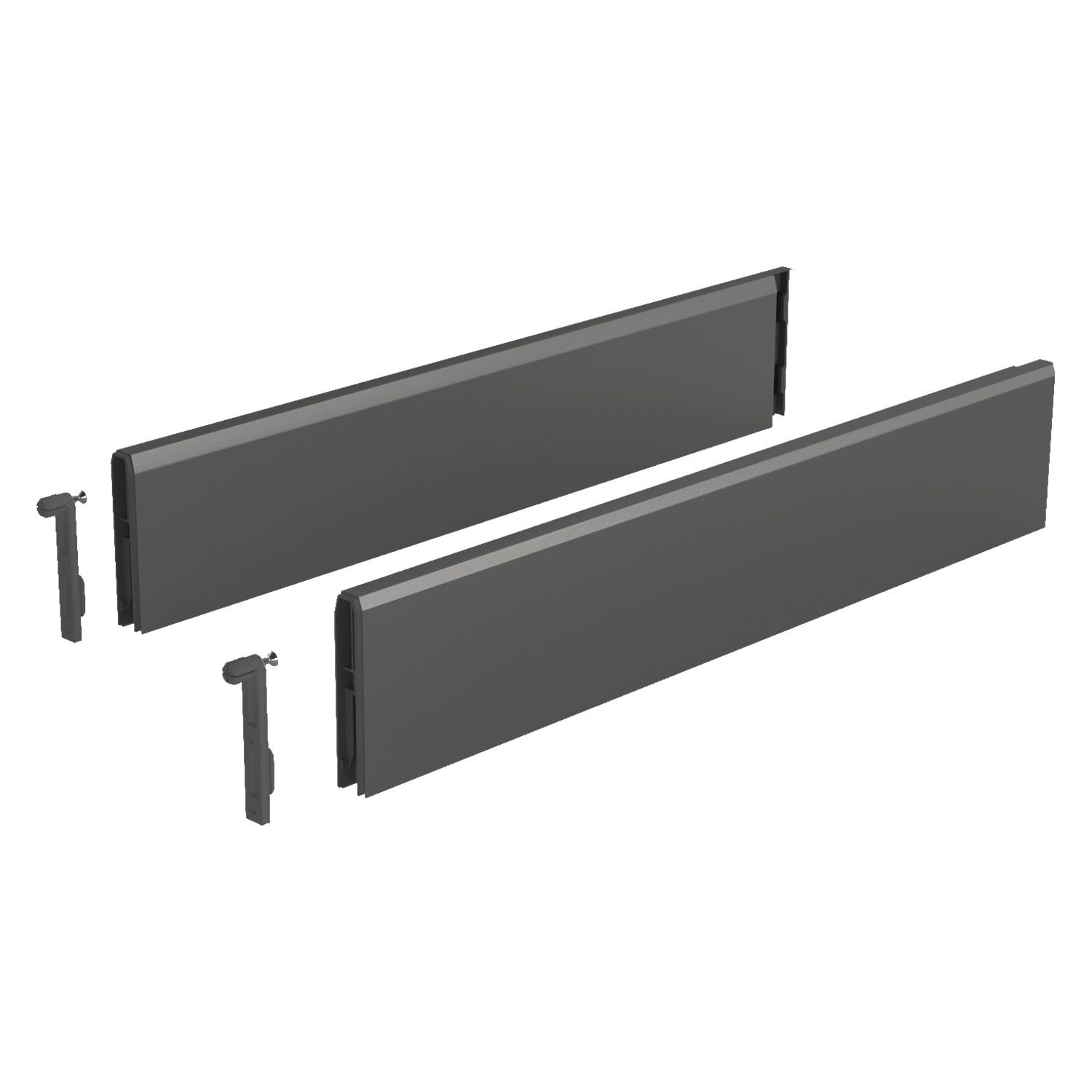 TopSide ArciTech, 650 mm, (186/ 94, 218/126) antraciet, links en rechts