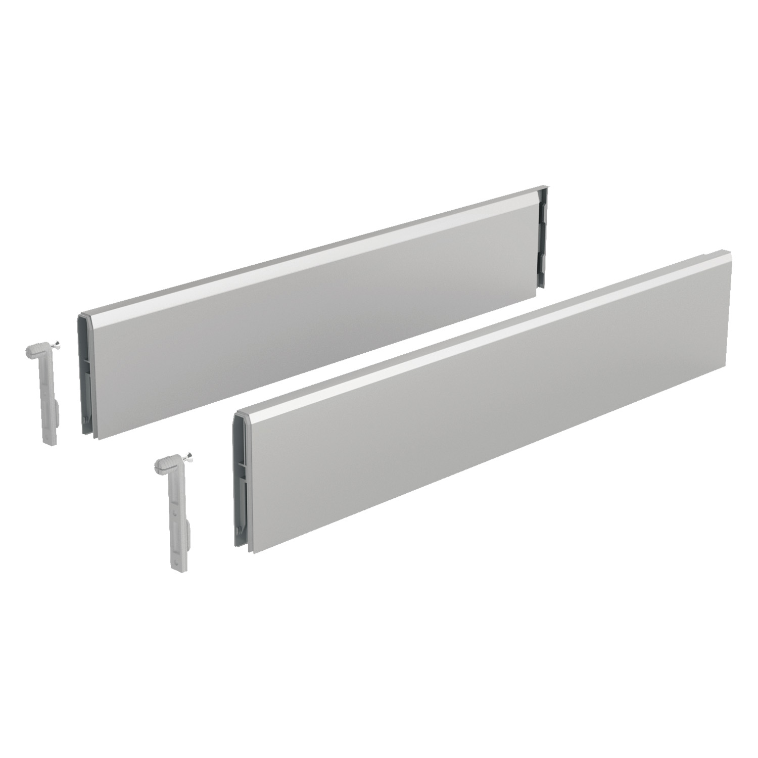 TopSide ArciTech, 400 mm, (186/ 94, 218/126) zilver, links en rechts