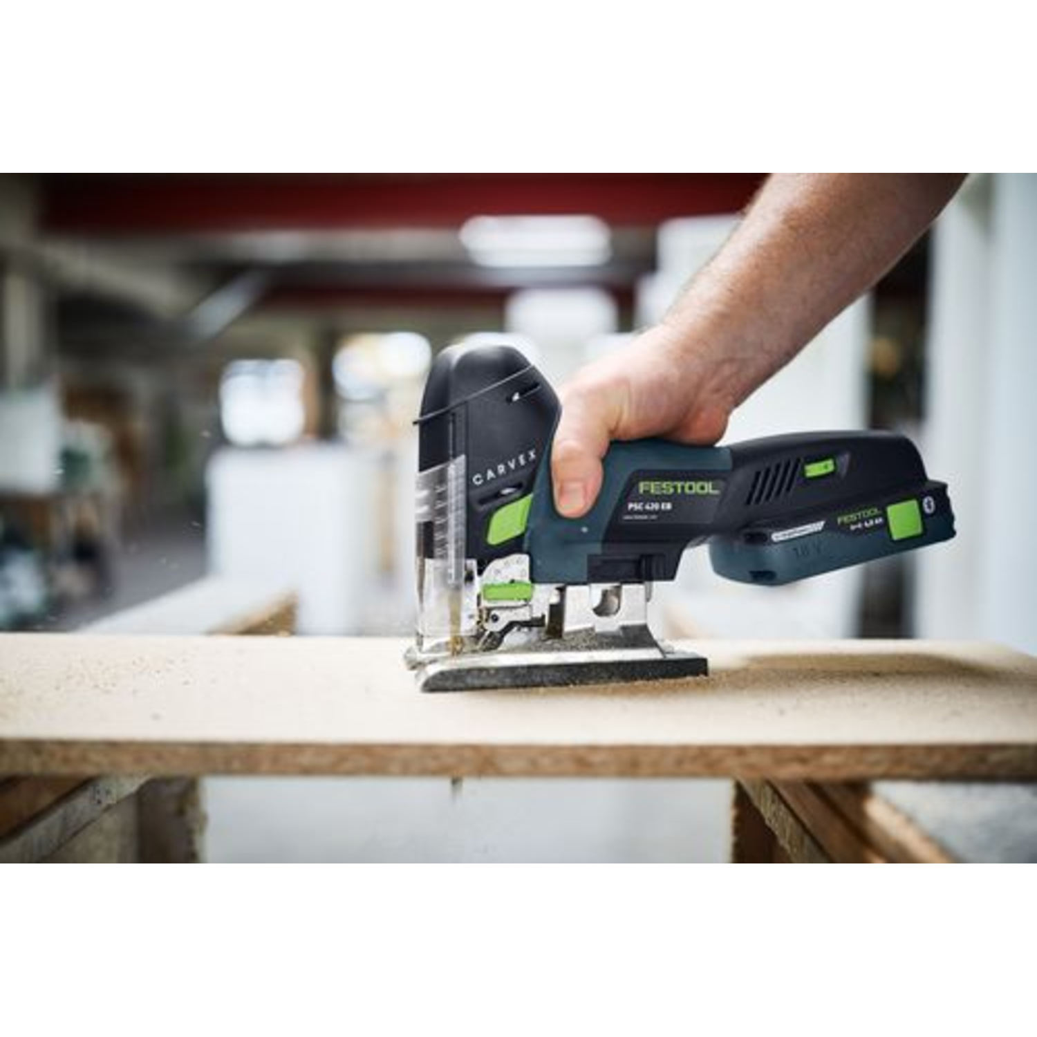 FESTOOL PENDELDECOUPEERZAAG PSC 420 EB-BASIC