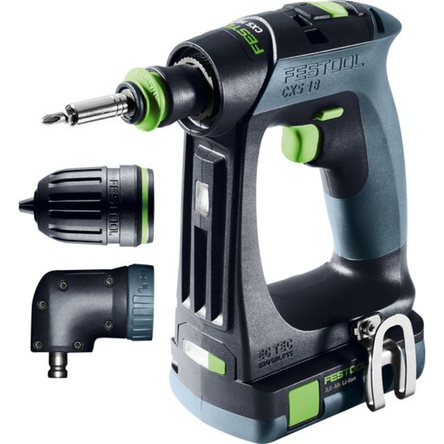 Festool accuschroefmachine cxs 18 c 3,0-set