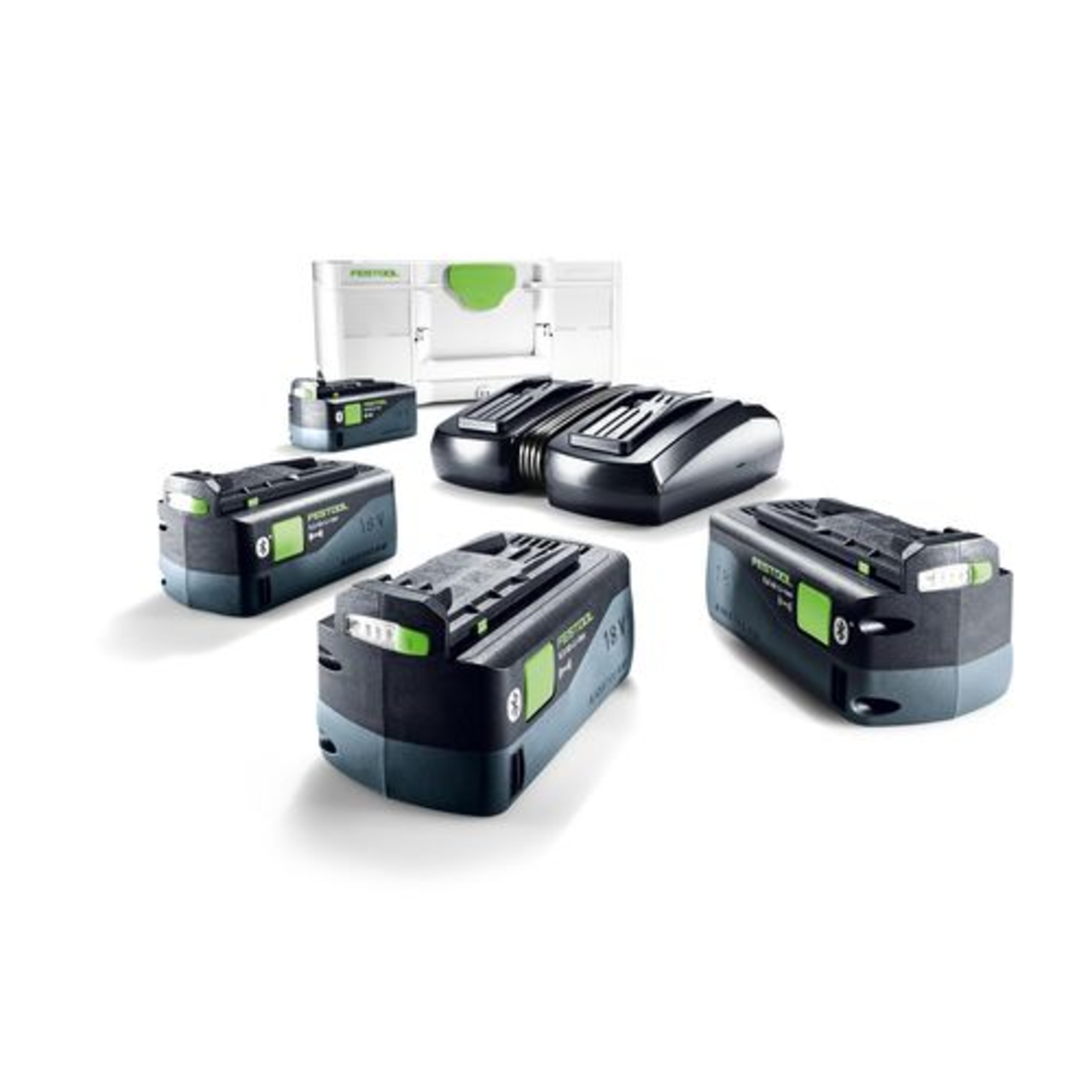 Festool set energie sys 18v 4x5.0 / tcl 6 duo  