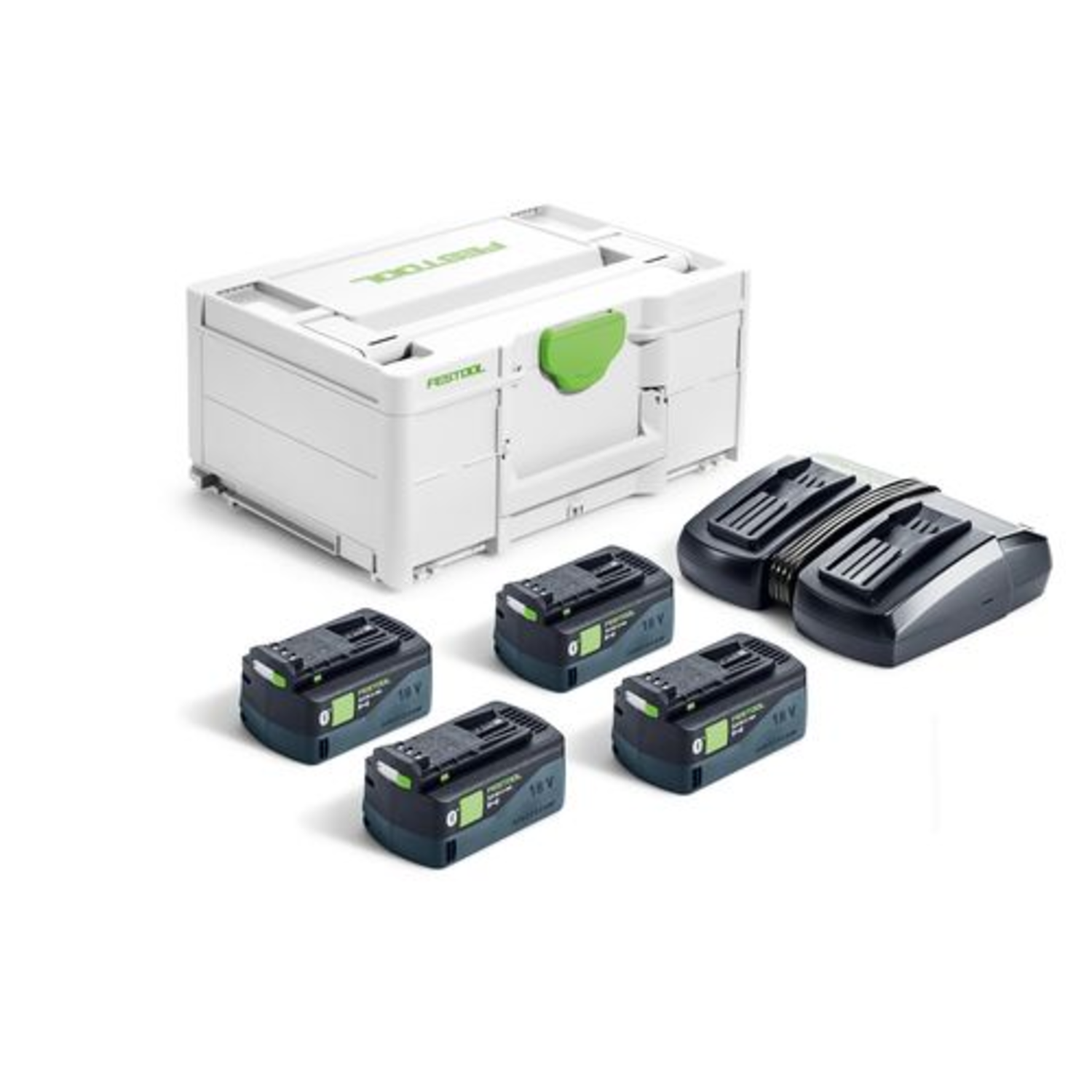 Festool set energie sys 18v 4x5.0 / tcl 6 duo  