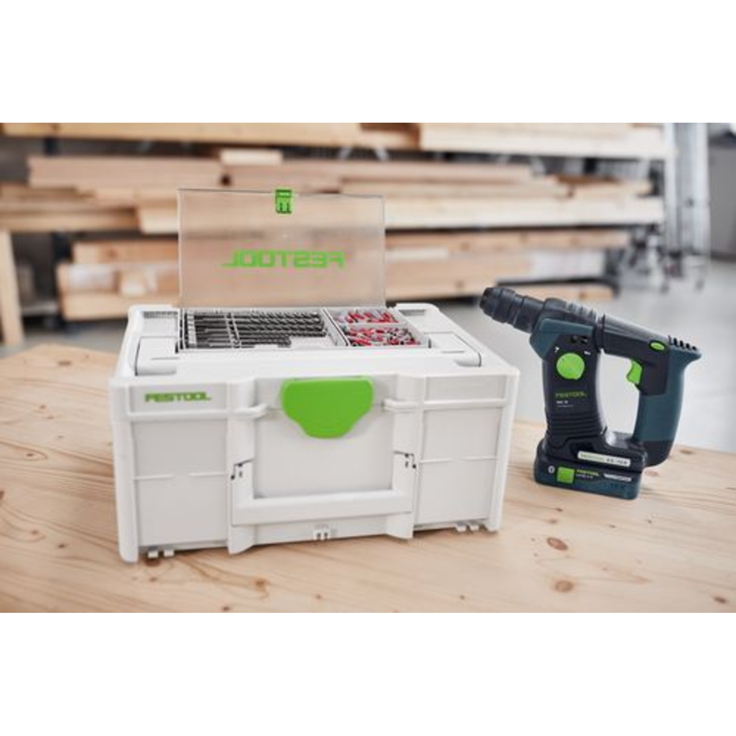 Festool  set de meches bks sys3 d5-12 sds  