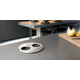 Twist2 rond inox b-f 1 prise + 2 usb a/c 22w 
