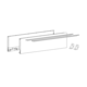 AvanTech YOU set côté tiroir h139 l500mm argenté g/d sans Fixation Frontal e