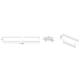 Profilé Led channelline 11 2000mm applique anthrac 