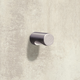 Knop Almus, H 23 mm, ø 12 mm, roestvrij staal finish geborsteld