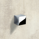 Bouton Alvito, L 21 mm, B 21 mm, H 21 mm, chromé brillant