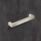 Greep Aosta, boorafstand 584, L 600 mm, B 16 mm, H 35 mm, roestvrij staal geborsteld