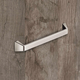 Greep Basilia, boorafstand 192, L 208 mm, B 30 mm, H 30 mm, roestvrij staal finish geborsteld