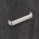 Greep Belna, boorafstand 128, L 135 mm, B 22 mm, H 29 mm, roestvrij staal finish geborsteld