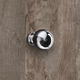 Bouton Bona, H 41 mm, ø 30 mm, chromé brillant