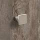 Knop Emo, L 25 mm, B 25 mm, H 23 mm, roestvrij staal finish geborsteld