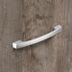 Greep Fectio, boorafstand 160, L 210 mm, B 15 mm, H 29 mm, Mat verchroomd