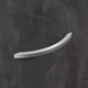 Greep Guarani, boorafstand 224, L 259 mm, B 10 mm, H 31 mm, roestvrij staal geborsteld