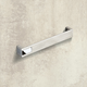 Poignée Intra, entraxe de perçages 192, L 204 mm, B 25 mm, H 26 mm, aspect inox brossé / chromé brillant