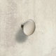 Knop Issa, H 27 mm, ø 40 mm, roestvrij staal finish geborsteld