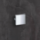Poignée Messana, entraxe de perçages 32, L 42 mm, B 42 mm, H 25 mm, chromé brillant