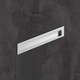 Poignée d'insertion Nidum, entraxe de perçages 96, L 111 mm, B 35 mm, aspect aluminium