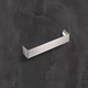 Greep Nursia, boorafstand 160, L 168 mm, B 24 mm, H 30 mm, roestvrij staal finish geborsteld