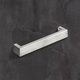 Greep Ponte, boorafstand 192, L 205 mm, B 25 mm, H 37 mm, roestvrij staal geborsteld