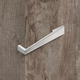 Greep Rialto, boorafstand 160, L 189 mm, B 25 mm, H 35 mm, roestvrij staal finish geborsteld