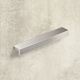 Poignée Rovigo, entraxe de perçages 160, L 175 mm, B 16 mm, H 25 mm, aspect inox brossé