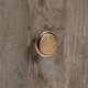 Knop Solva, H 23 mm, ø 30 mm, messingkleurig antiek