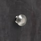 Bouton Spalatum, H 23 mm, ø 30 mm, Inox brossé