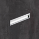 Embout Spira, L 11 mm, H 43 mm, aspect aluminium