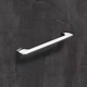 Poignée Suasa, entraxe de perçages 160, L 202 mm, B 8 mm, H 38 mm, chromé brillant