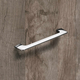 Poignée Suasa, entraxe de perçages 160, L 202 mm, B 8 mm, H 38 mm, chromé brillant