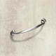 Greep Terranda, boorafstand 128, L 146 mm, B 12 mm, H 28 mm, roestvrij staal finish geborsteld
