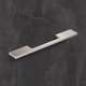 Poignée Velitra, entraxe de perçages 224 / 260 mm, L 272 mm, B 7 mm, H 34 mm, aspect inox brossé