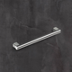 Poignée Vieste, entraxe de perçages 192, L 216 mm, H 30 mm, ø 12 mm, aspect inox brossé