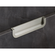 greep om in te laten Athena, boorafstand 160, L 170 mm, B 19 mm, H 36 mm, roestvrij staal finish geborsteld