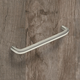 Greep Avenio, boorafstand 128, L 136 mm, H 32 mm, ø 8 mm, roestvrij staal finish geborsteld