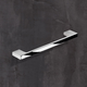 Greep Belluno, boorafstand 96, L 130 mm, B 9 mm, H 28 mm, glans verchroomd