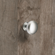 Bouton Cirpi, H 27 mm, ø 30 mm, Chromé mat
