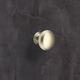 Bouton Cirpi, H 27 mm, ø 30 mm, Nickelé mat