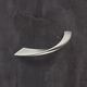 Greep Coria, boorafstand 128, L 151 mm, B 16 mm, H 34 mm, roestvrij staal finish geborsteld