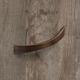 Greep Egara, boorafstand 128, L 155 mm, B 20 mm, H 30 mm, Bronskleurig antiek geborsteld